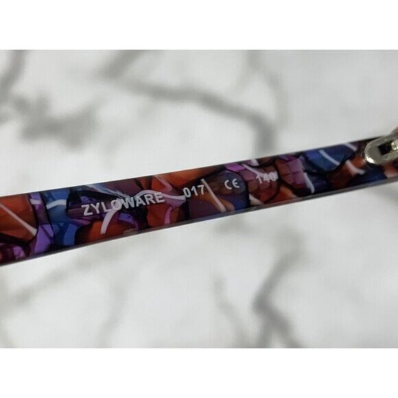 LEON MAX Zyloware 4041  017 140 Multicolored Women's Glasses Frames - Picture 12 of 12